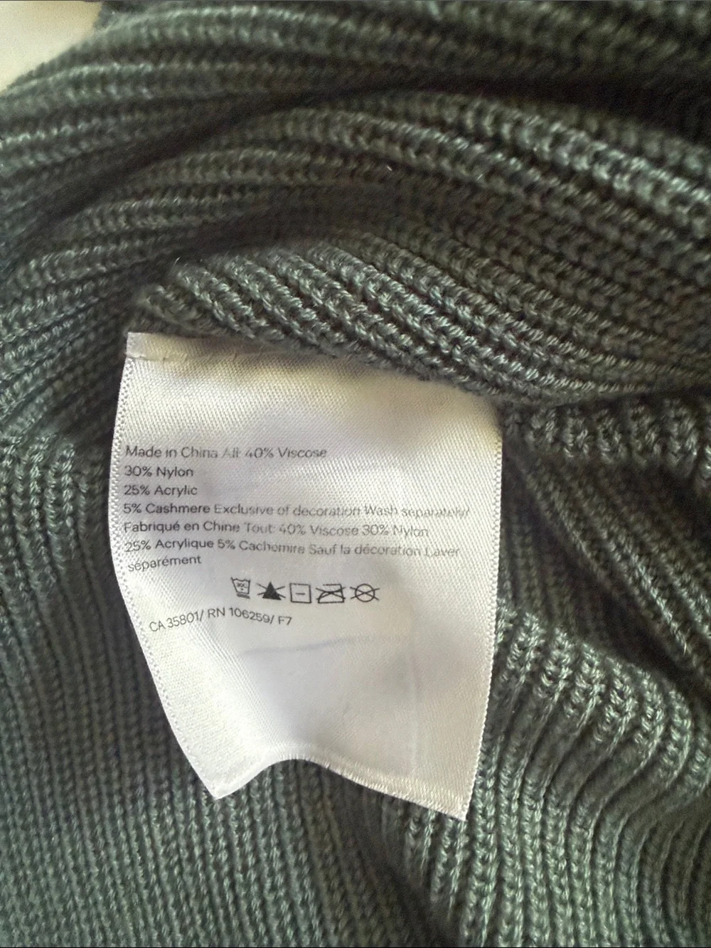 Lululemon Cashlu Knit Textured Wrap in Tidewater Teal